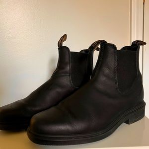 Mens Blundstone black dress chelsea boots